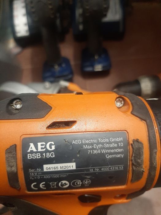 Акумулаторни машини АЕГ 18v