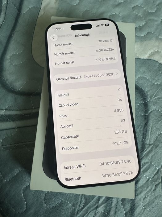 Iphone 17 /garantie 256g/schimb