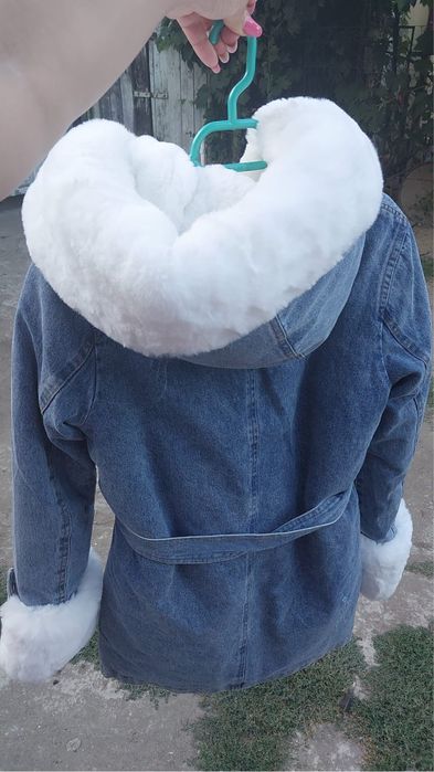 geaca cu blaniță femei