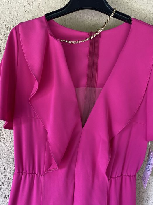 rochie de eveniment cu eticheta, facuta in atelier Lizzet