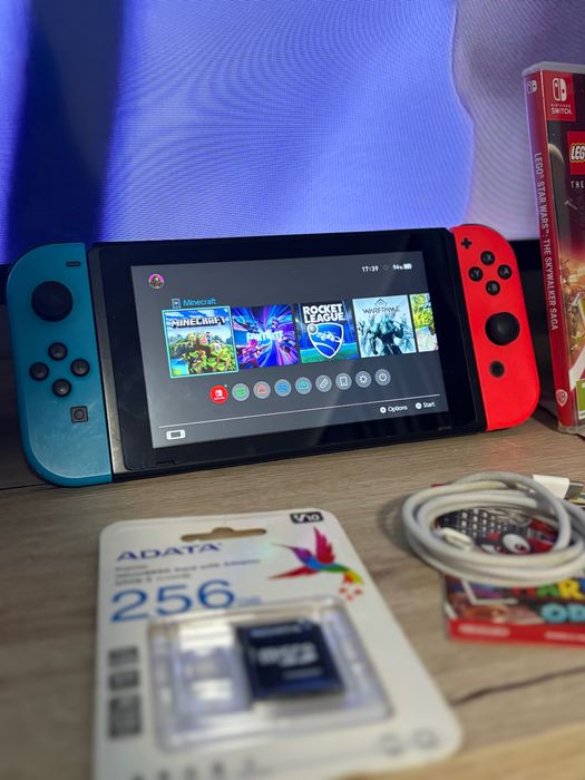 Nintendo Switch комлект Гаранция 12 месеца