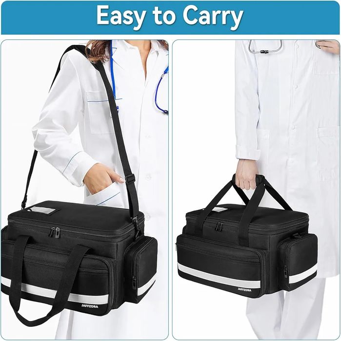 Geantă mare pentru trusa de prim ajutor, organizator medicamente