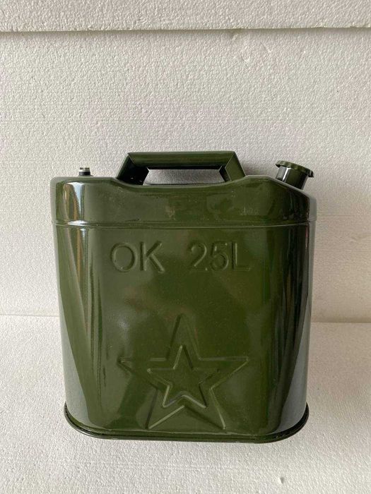 Канистра металлическая для жидкостей 10, 15, 20, 25л