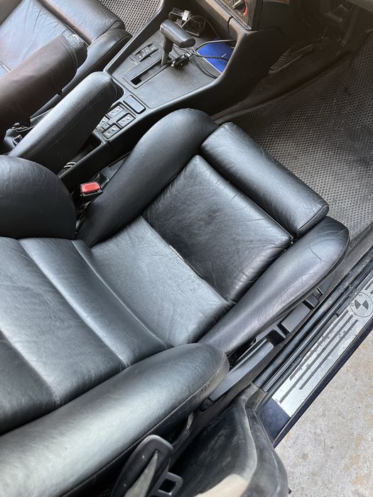 Bmw e 34 жатый рекаро седеня