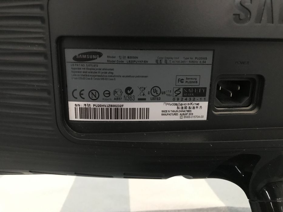 Монитор Samsung model B2030