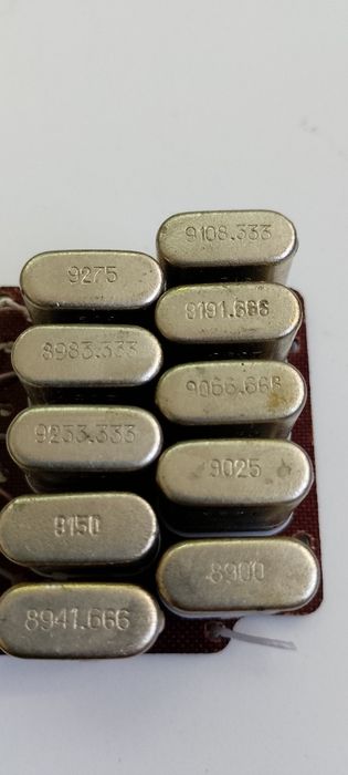 Кварцове от стара радиостанция