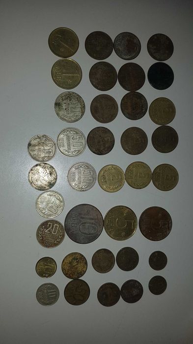 Продавам монети стари от Бг и други