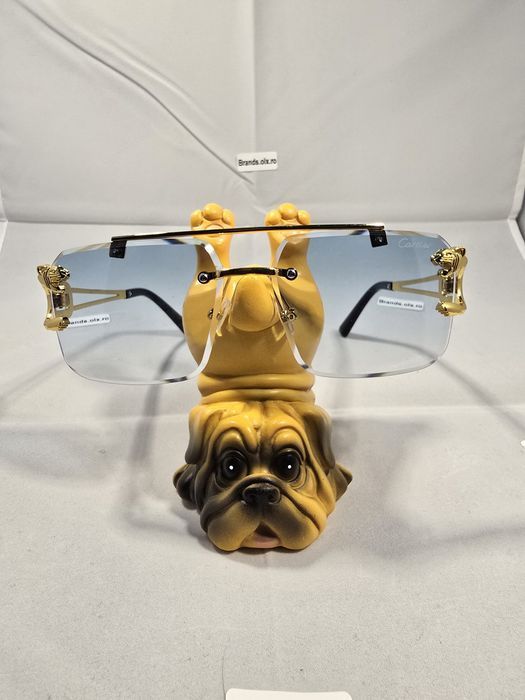 Set Ochelari de soare Cartier, Gold Frame, 8809, Made in Italy