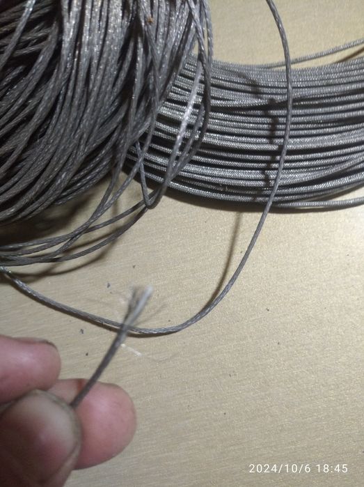 Провод посеребреный