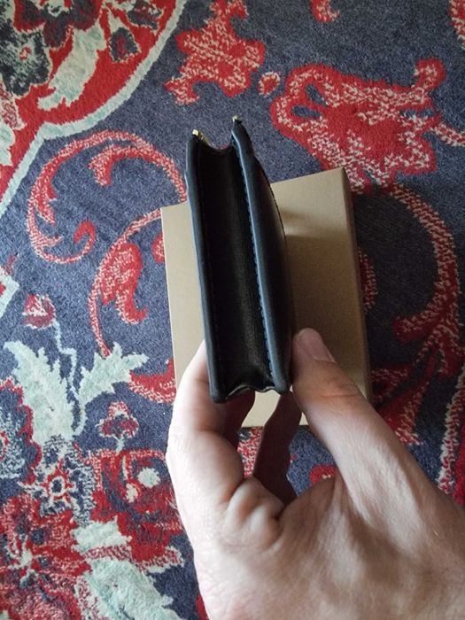 Дамски портфейл Hugo Boss Signiture естествена кожа, кафяв