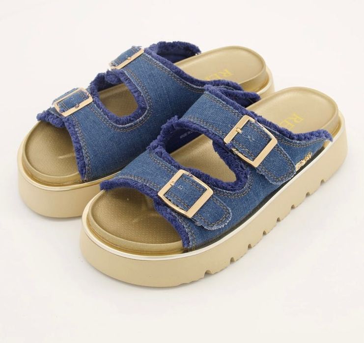 Дънкови чехли Replay