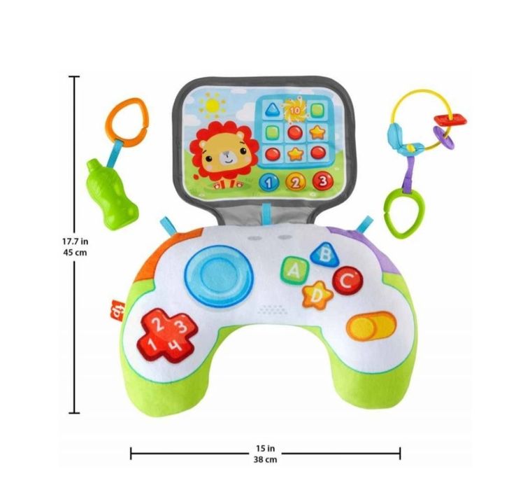 Детска сензорна възглавничка Fisher Price - Littlest Gamer