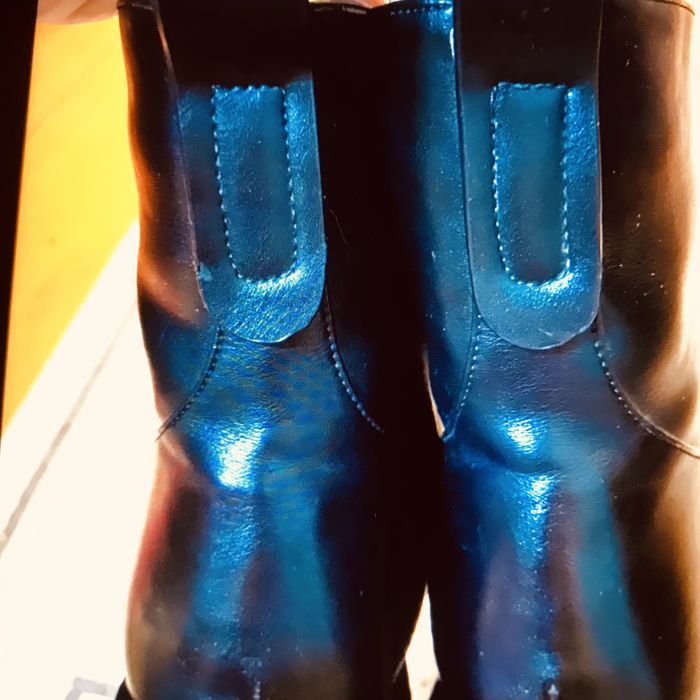 Полусапожки кожа натуральная