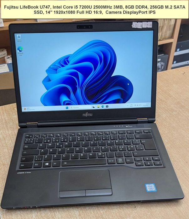 13 вида Бизнес лаптопи HP / Dell / Lenovo / Fujitsu – i5 / Ryzen, SSD, IPS + гаранция и фактура