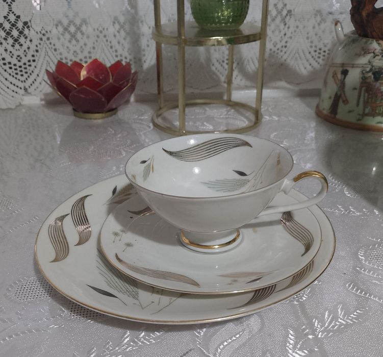 Великолепен троен сет Бавария 1930г,Арт нуво