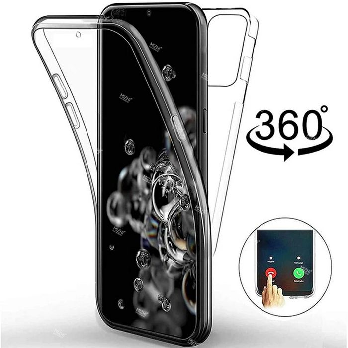Силиконов 360° Градуса Кейс за Samsung Galaxy S20 S20+ A51 A71 Ultra