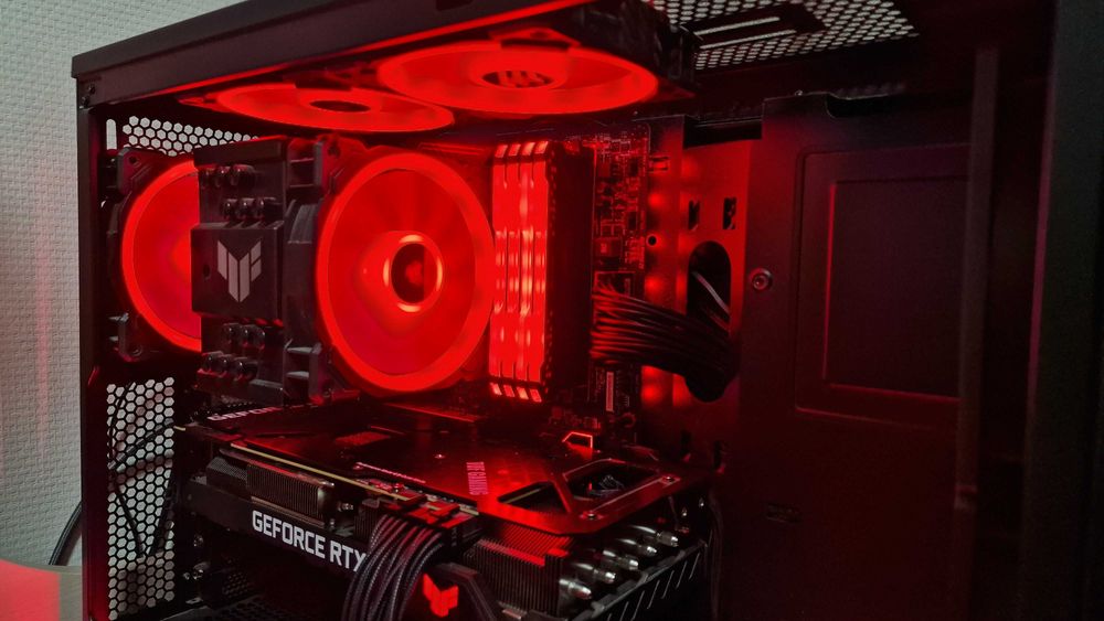 PC Gaming 2K, Ryzen 5 5600G, RTX 3060Ti, 32GB RAM RGB, Corsair Carcasa