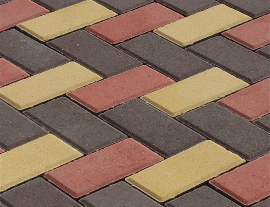 Брусчатка Кирпичик 200×100×60 Каскелен | Вибропресс