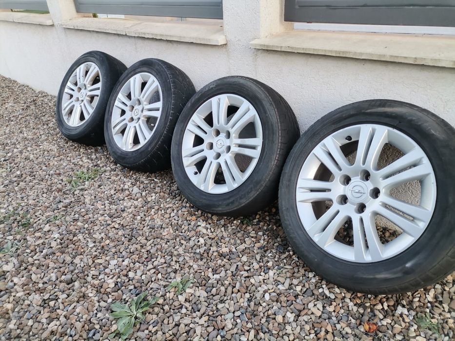 Vând roți jante aliaj 5x110 R16 Opel Astra Zafira