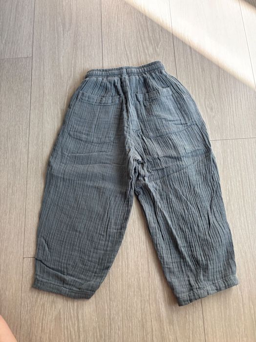 Lot pantaloni de vară copii unisex, 6 buc, mărimi 98-110-116cm 0