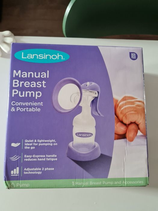 Pompa manuala Lansinoh noua