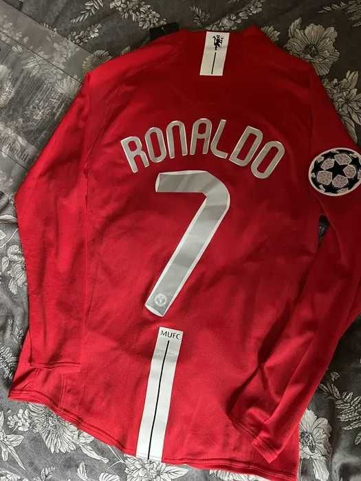 Bluza/tricou fotbal Manchester United 2008 Ronaldo 7