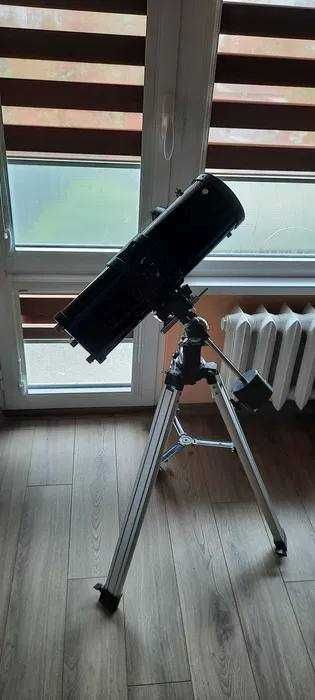 Телескоп Tasco 114/1000, вградена Барлоу леща, може +статив/монтировка