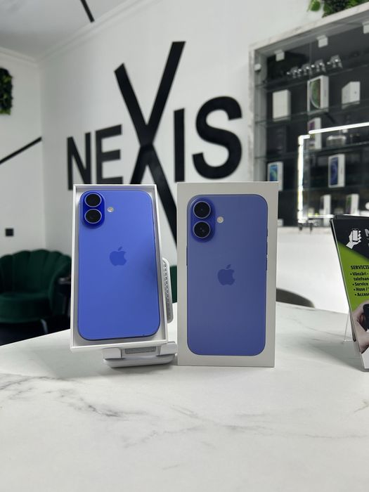 Iphone 16 128 Gb Blue Bat 100%  Garantie Magazin