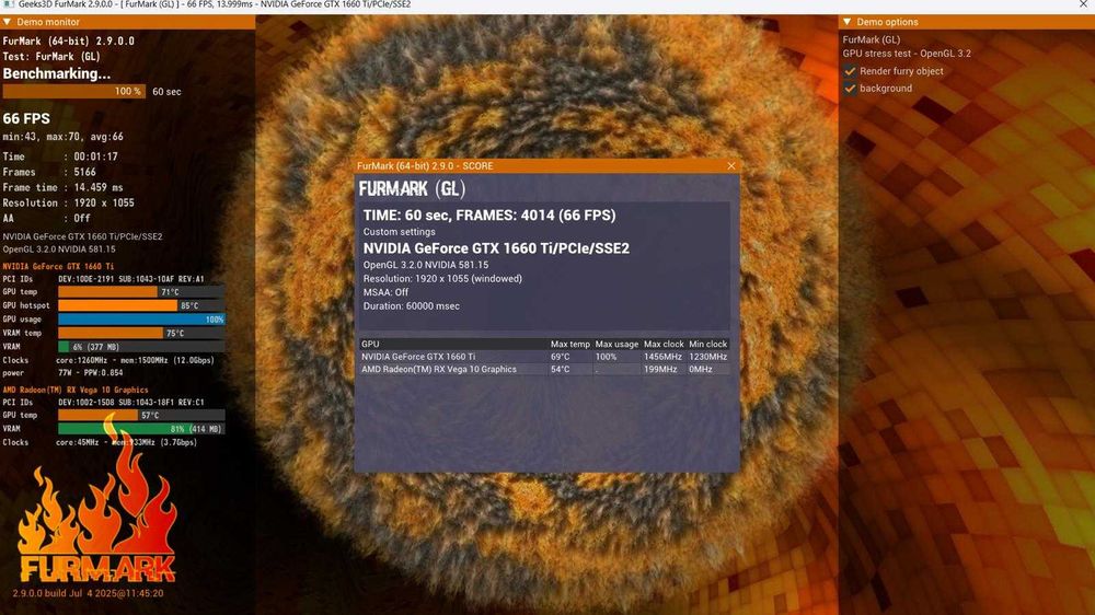 Laptop gaming HIGH-END ASUS TUF FX505DU: RYZEN 7, 32GB RAM, GTX 1660TI
