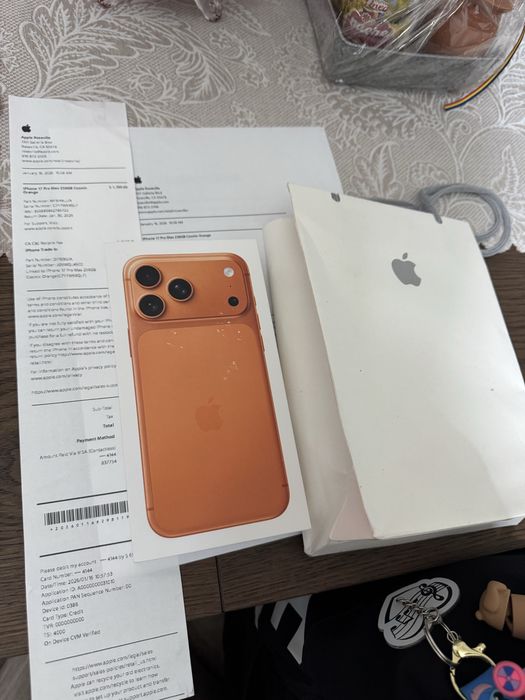 Iphone 17 Pro Max Nou Sigilat Cosmic Orange Neverlocked