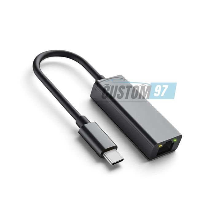 Adaptor USB-C la RJ45 Ethernet 1000 Mbps C97141
