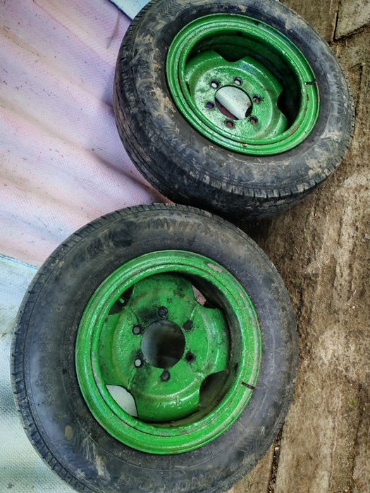 Jante pentru remorcă agricol RM 7 cu anvope 225/75/16 C