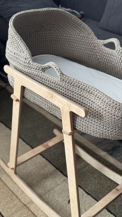 Плетенная люлька корзина