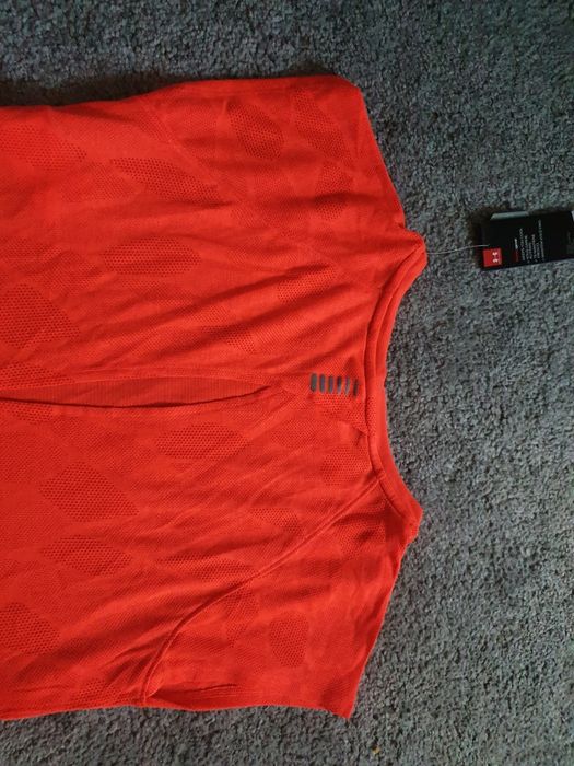 Tricou under armour original alergare maraton mar M dama decupat