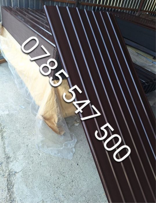 Tabla cutata colorata si zincata