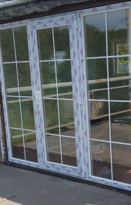 Пластиковые окна двери  витражи