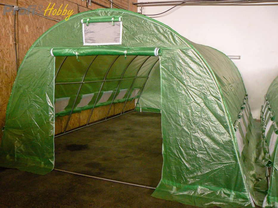 Висока оранжерия парник - здрава 32х1,1 мм конструкция