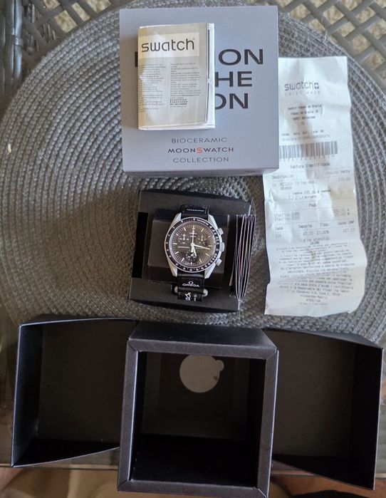 Swatch Omega moonswatch nou cu eticheta