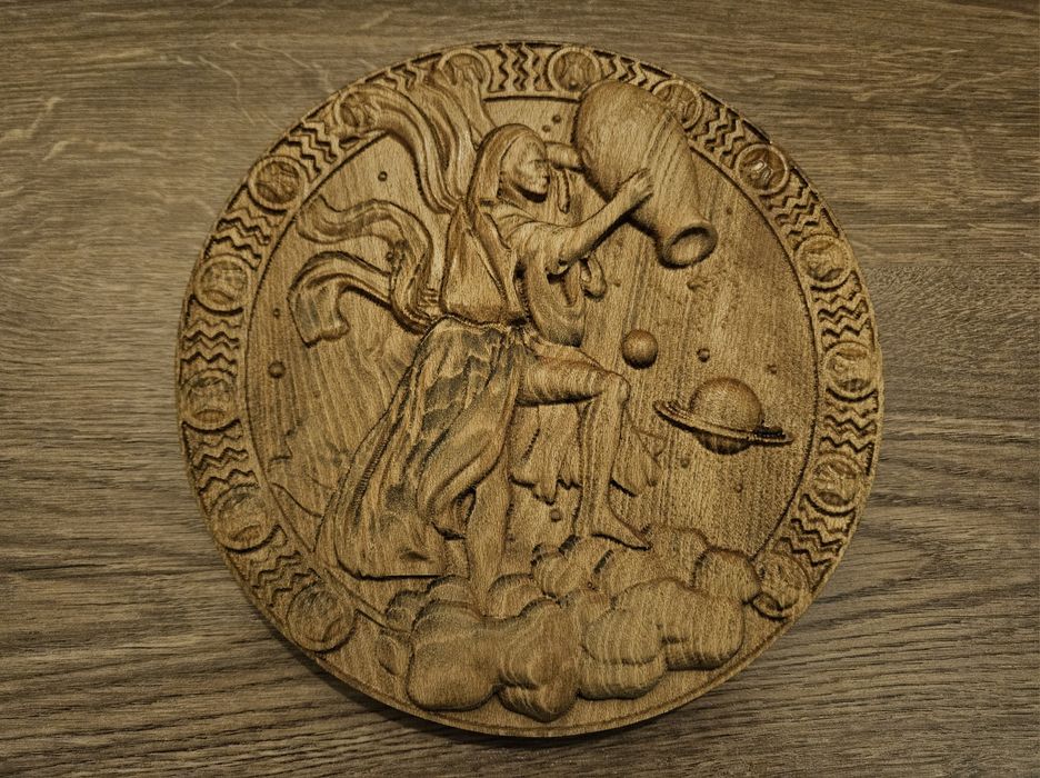 Дърворезба: Зодиакален знак