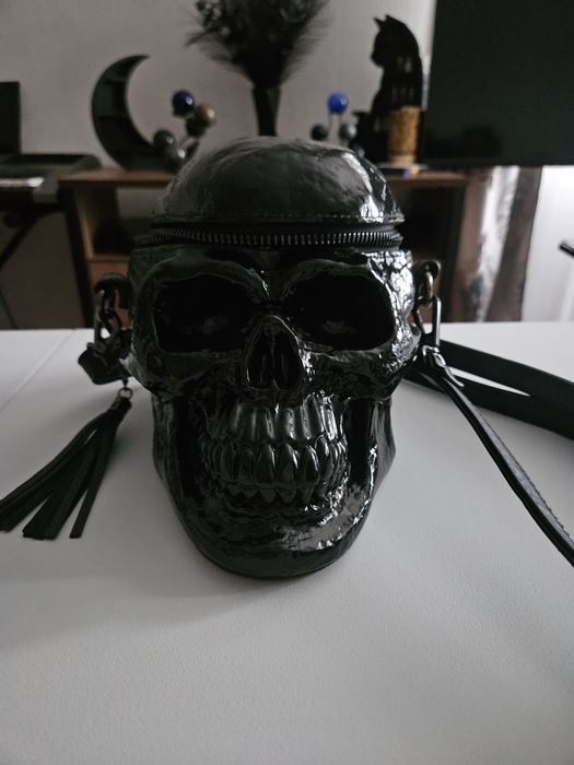 Geantă de umăr craniu