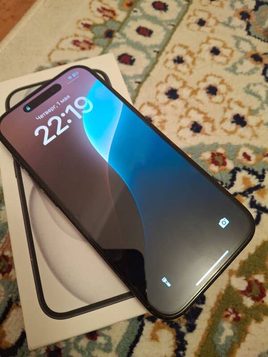 Айфон 15 акб 85%