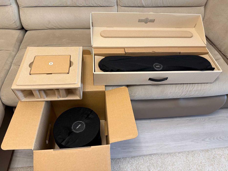 Sistem Soundbar Sonos Beam 2 si Sonos Sub Mini Black