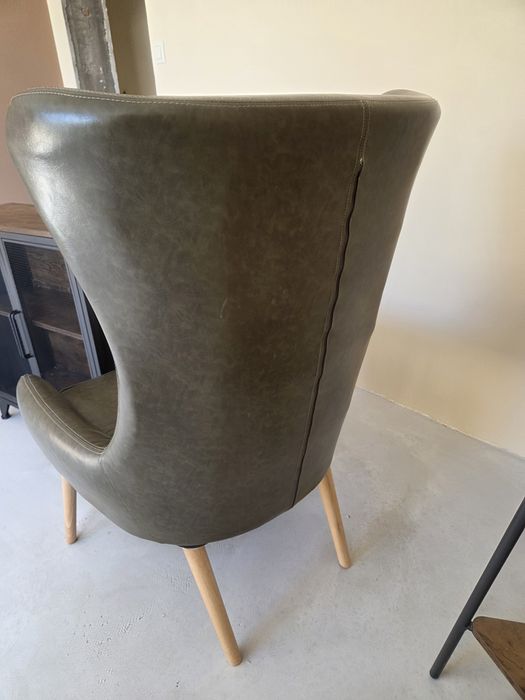 Луксозно кресло от еко кожа