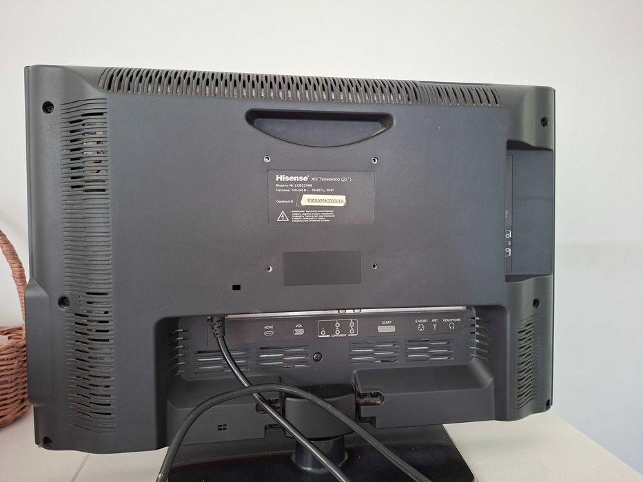 Телевизор ЖК диагональ 22"