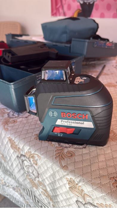 Laser 3 Linii BoschGLL 3-80 + LR6