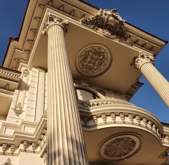 Фасадный декор, колоны, тяги