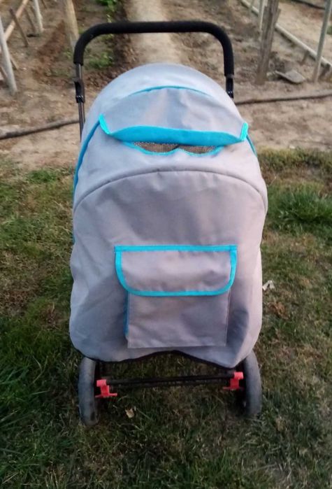 Бебешка количка синя