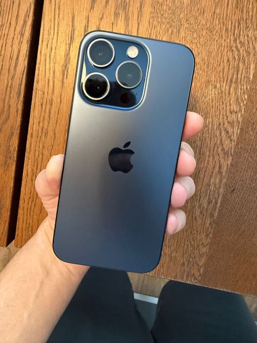 iPhone 15 Pro (ca nou), 256GB, Blue Titanium
