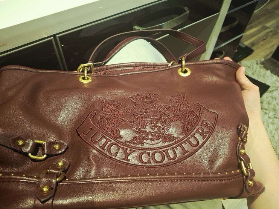 Чанта Juicy Couture, бордо