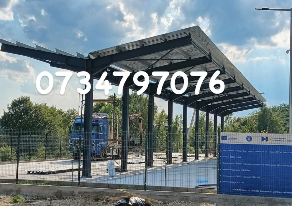 Hale metalice agricole , comerciale , depozitare